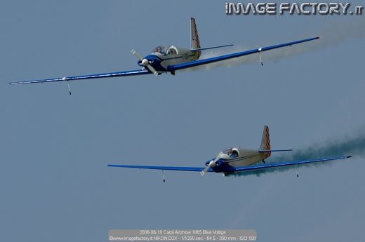2006-06-10 Carpi Airshow 1865 Blue Voltige